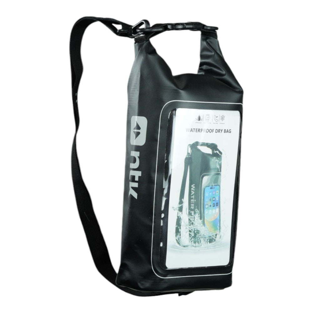 Bolsa Daily Duffel resistena a água com visor 2L para Trilhas e