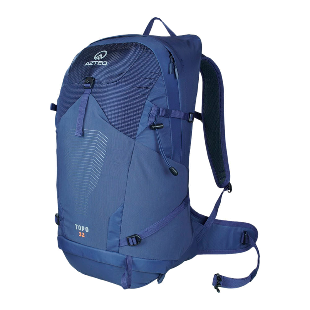 Mochila de Trilha TOPO 32L Poliéster Azteq – Nautika