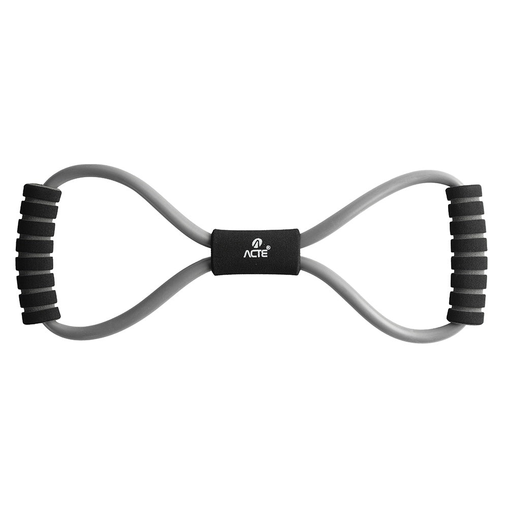Extensor Bíceps Tríceps 46cm Látex Espuma T29 Cinza Acte - ACTE