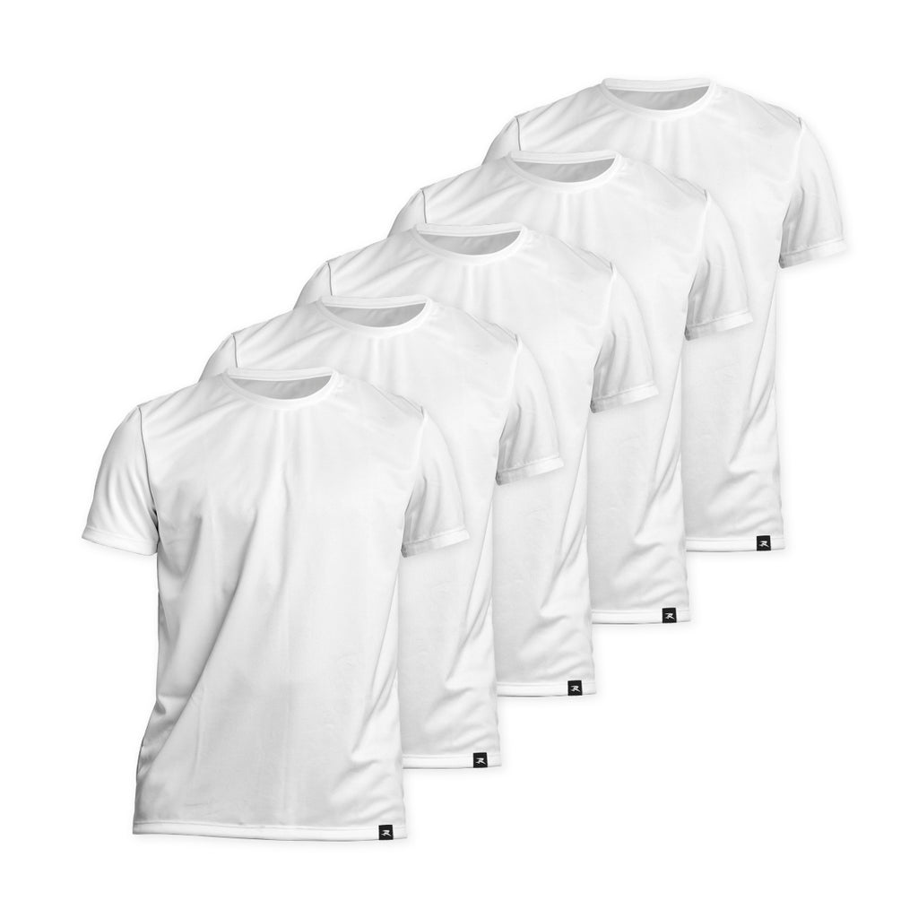 Camiseta Algodão Solid SS - Masculino - Kit com 5