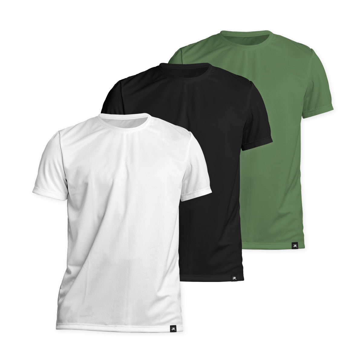 Camiseta Algodão Solid SS - Masculino - Kit com 3
