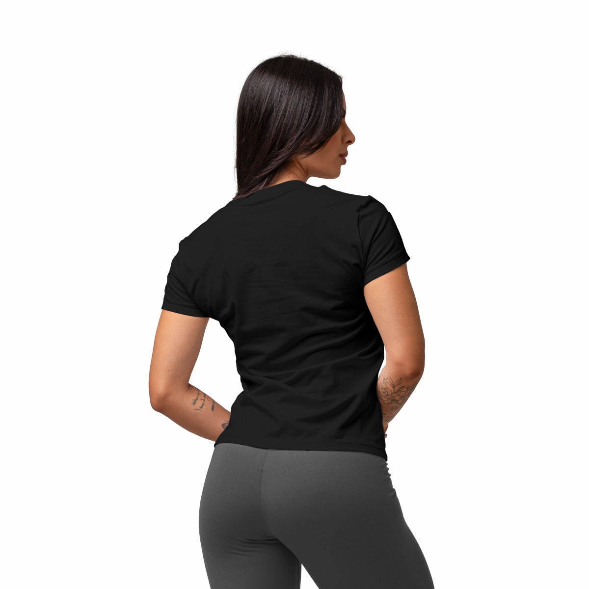 Camiseta Algodão Solid SS - Feminino - Kit com 3