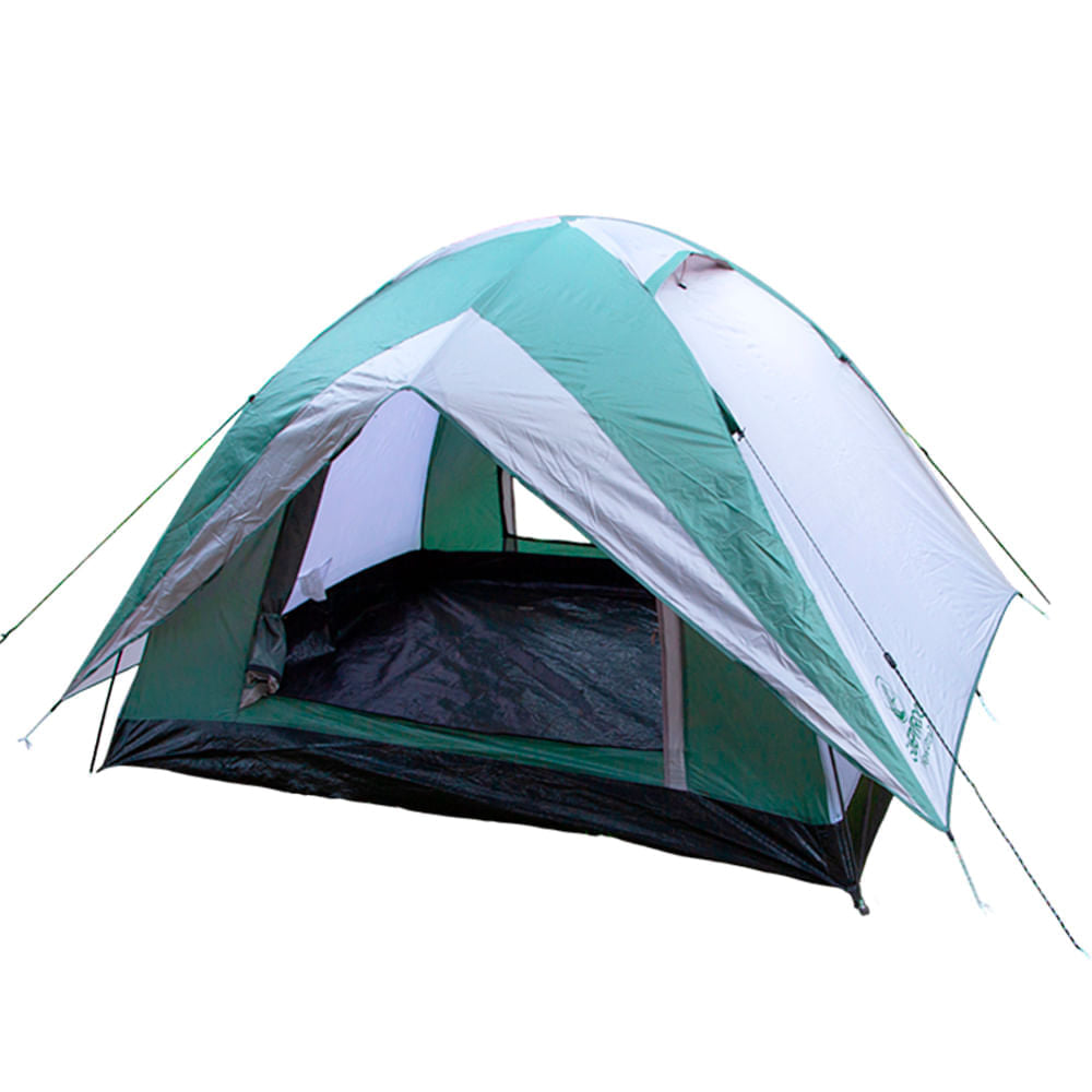 Barraca para camping Guepardo com duas entradas e coluna d'água de 2500 mm Vênus Ultra 5 pessoas