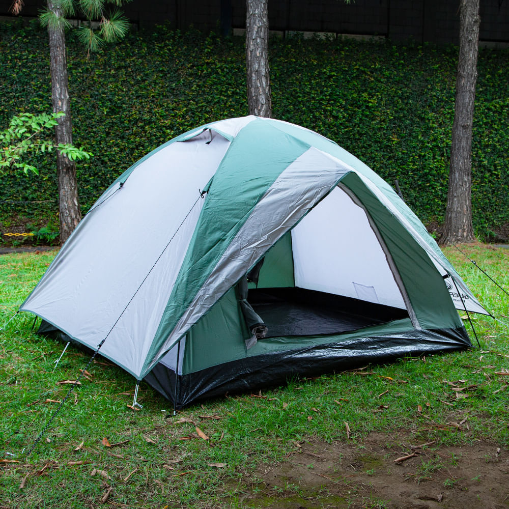 Barraca para camping Guepardo com duas entradas e coluna d'água de 2500 mm Vênus Ultra 5 pessoas