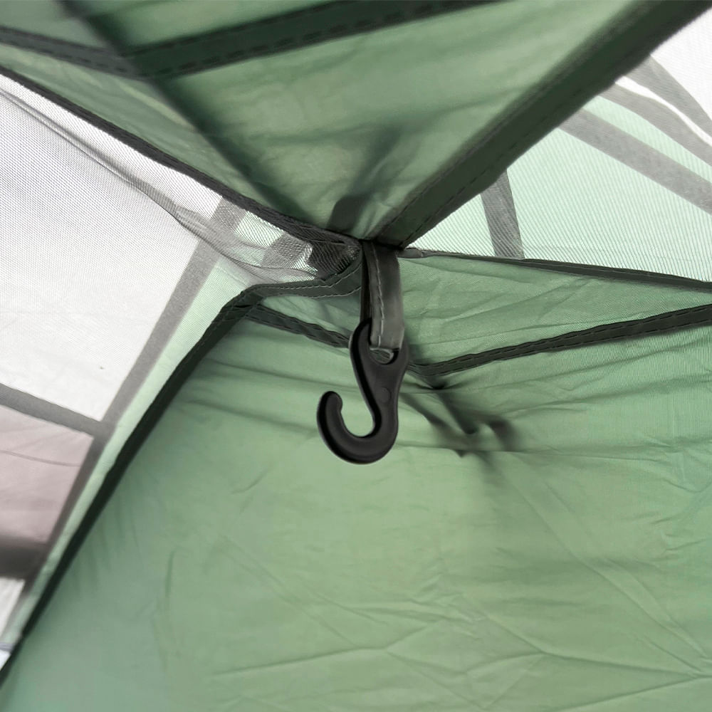 Barraca para camping Vênus Ultra 6 pessoas Guepardo com duas entradas e coluna d'água de 2500 mm