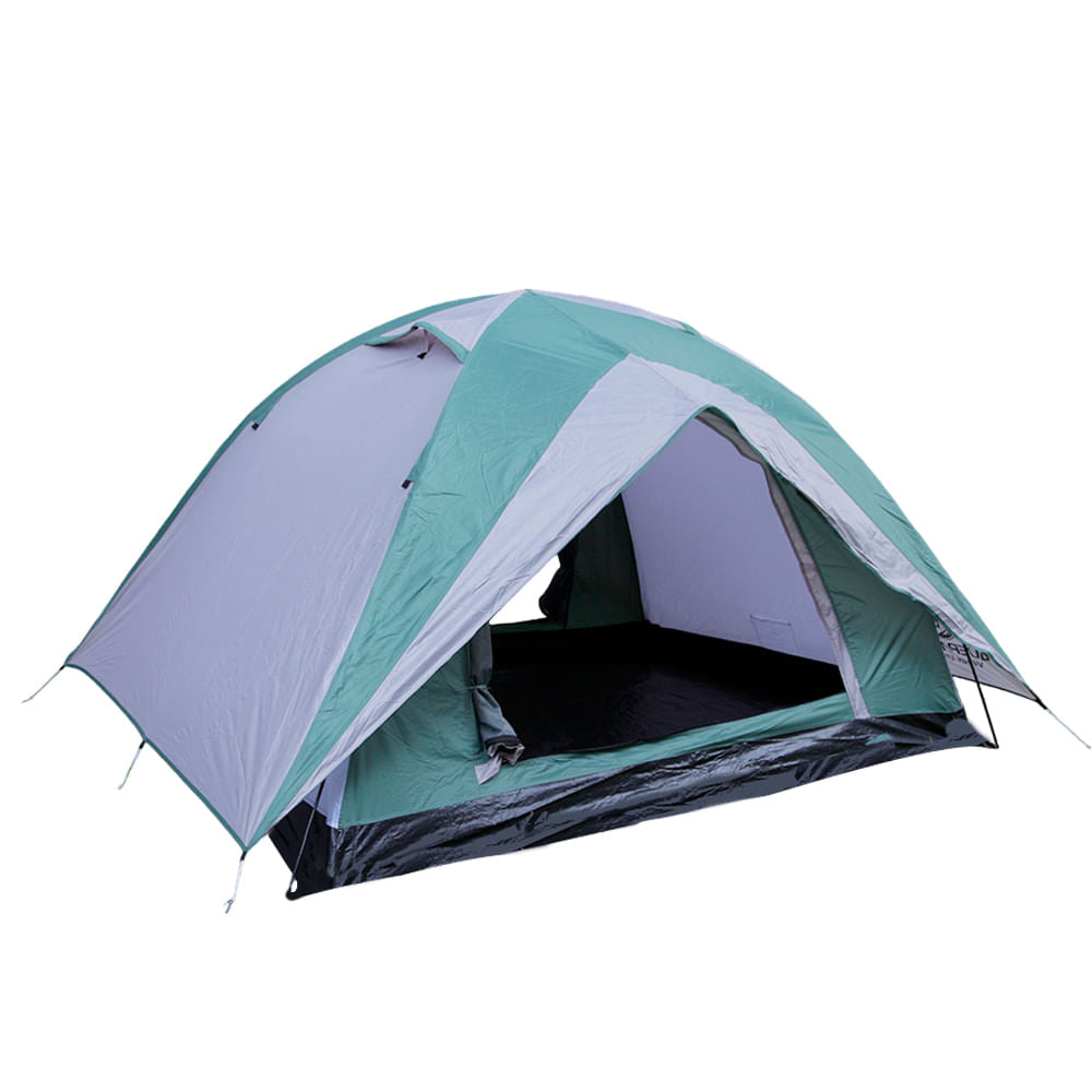 Barraca para camping Vênus Ultra 6 pessoas Guepardo com duas entradas e coluna d'água de 2500 mm