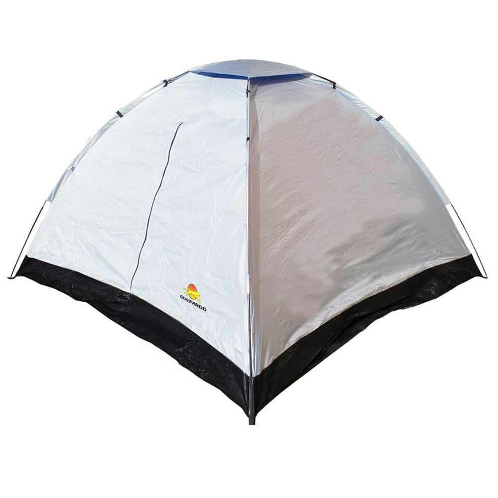 Barraca para camping Atena 3 pessoas Guepardo com porta dupla e coluna d'água de 1200 mm