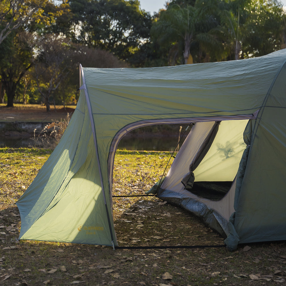 Barraca de Camping Zeus 5/6 Pessoas Guepardo Coluna d’água 2500mm