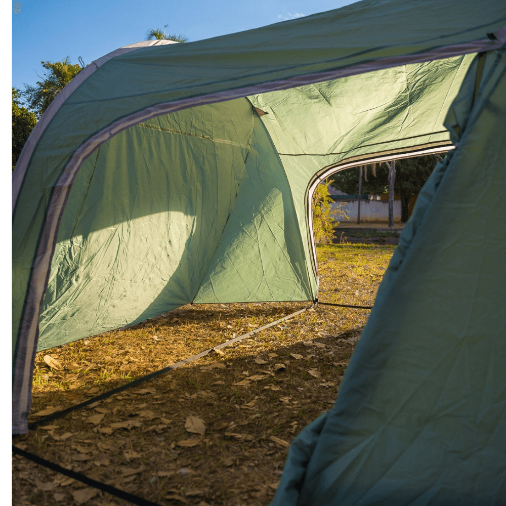 Barraca de camping Zeus 6 pessoas Guepardo com avancê fechado e coluna d'água de 1500 mm