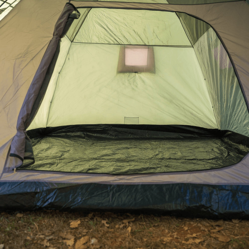 Barraca de camping Zeus 6 pessoas Guepardo com avancê fechado e coluna d'água de 1500 mm