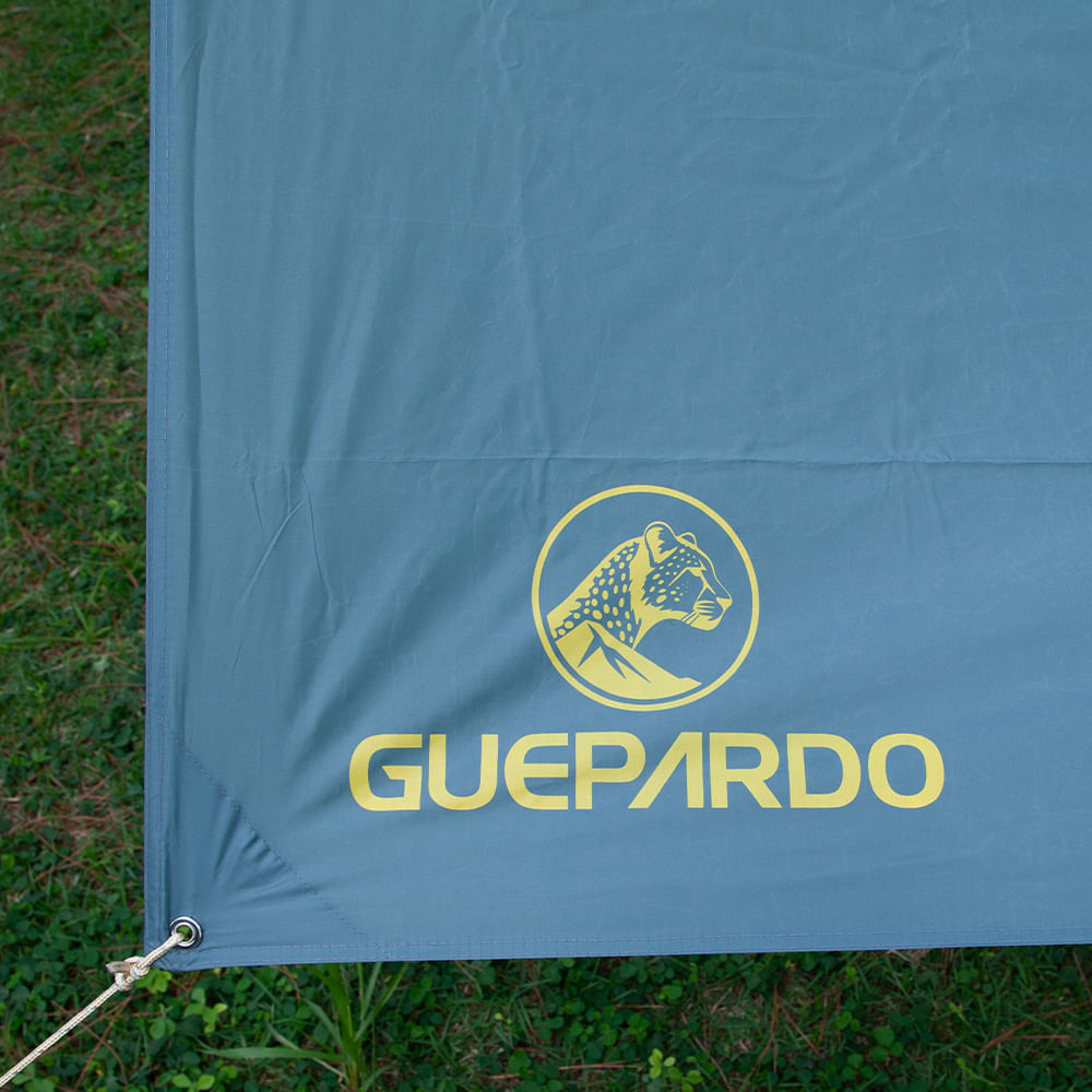 Toldo Impermeável 1500mm Guepardo 2,6x3m Amazon para Camping e Bivaque