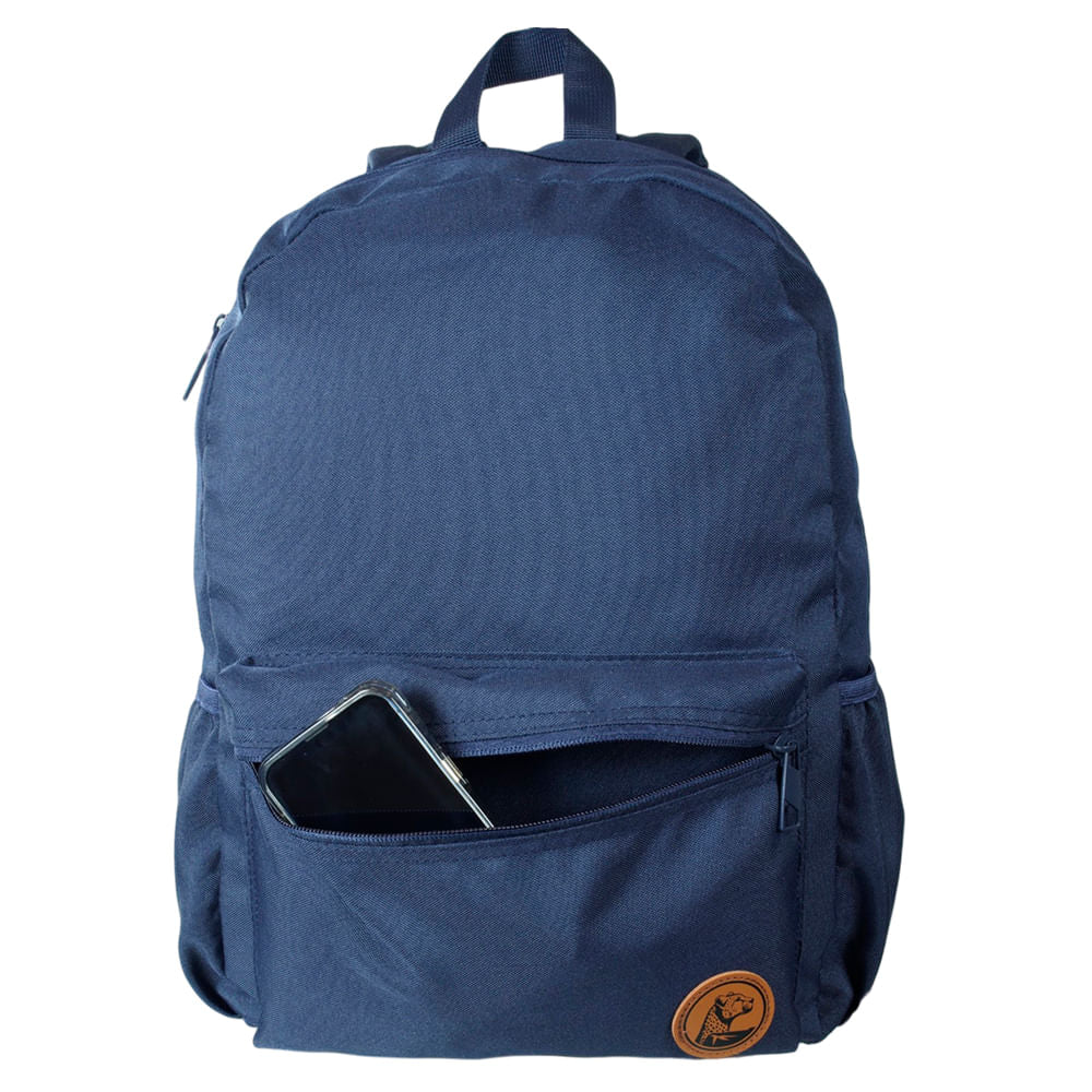 Mochila Escolar 15L Amazônia Compacta Poliéster Guepardo