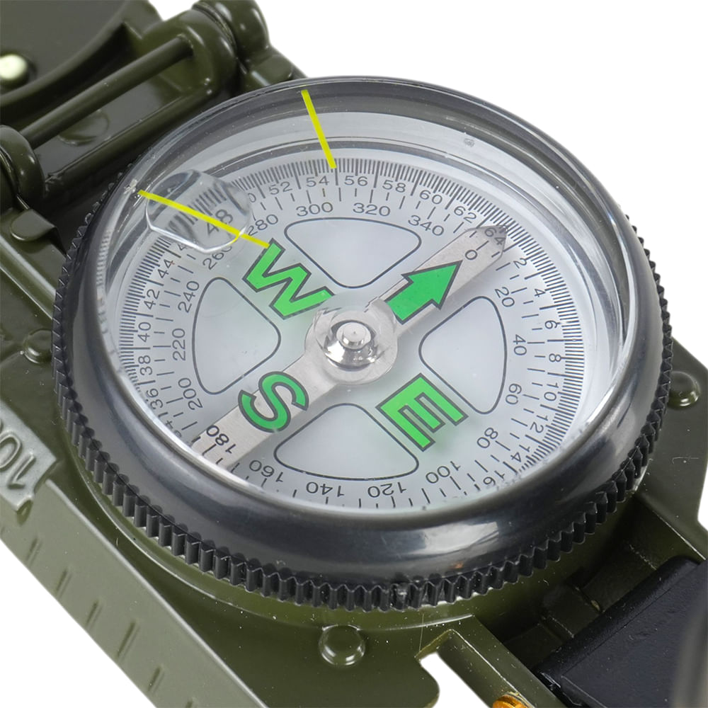 Bússola de Alumínio Guepardo