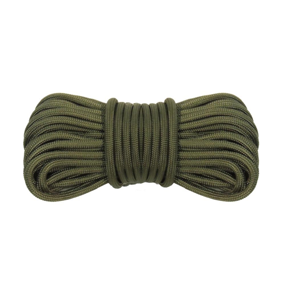 Paracord 10m preta Guepardo ideal para situações de emergência