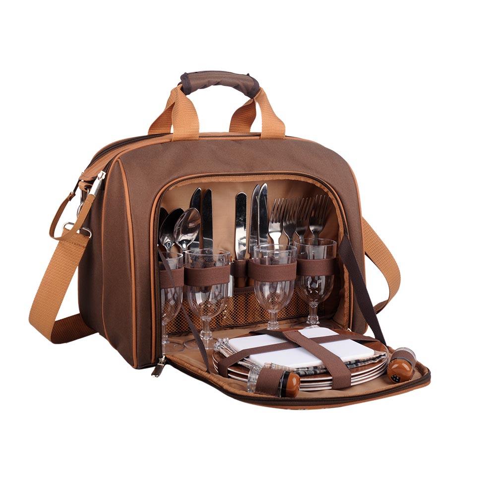 Bolsa Térmica com Kit Picnic - Guepardo