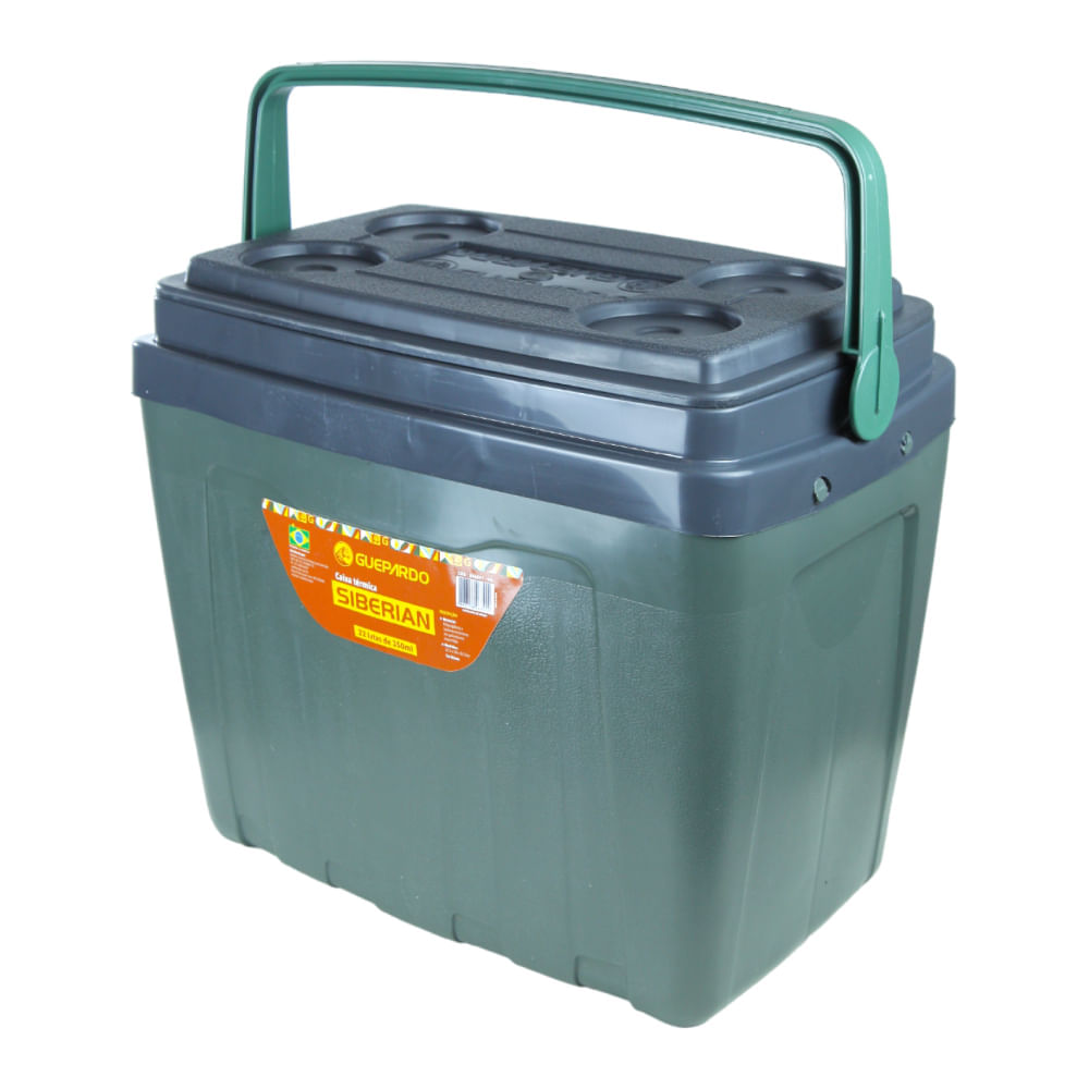 hissikoku Caixa Térmica Cooler Siberian 16 Litros Guepardo Capacidade de 22