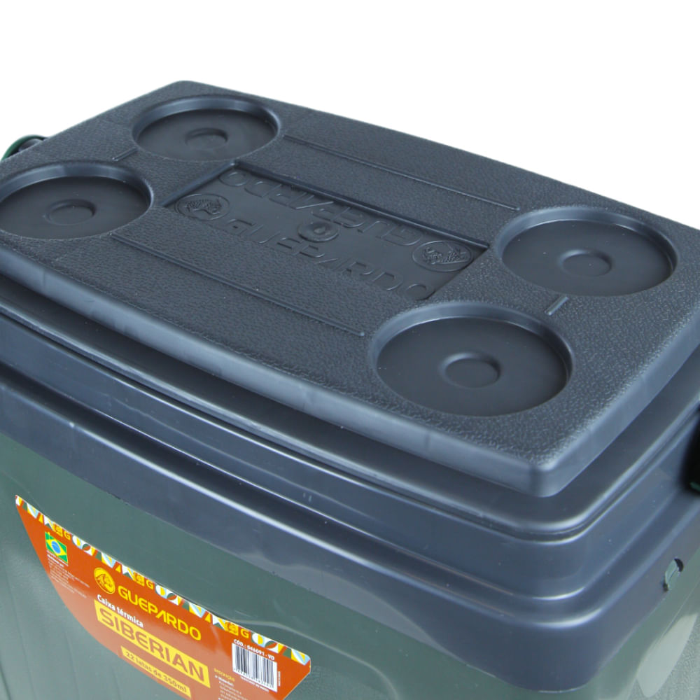 Caixa Térmica Cooler Siberian 16 Litros Guepardo Capacidade de 22 Latas