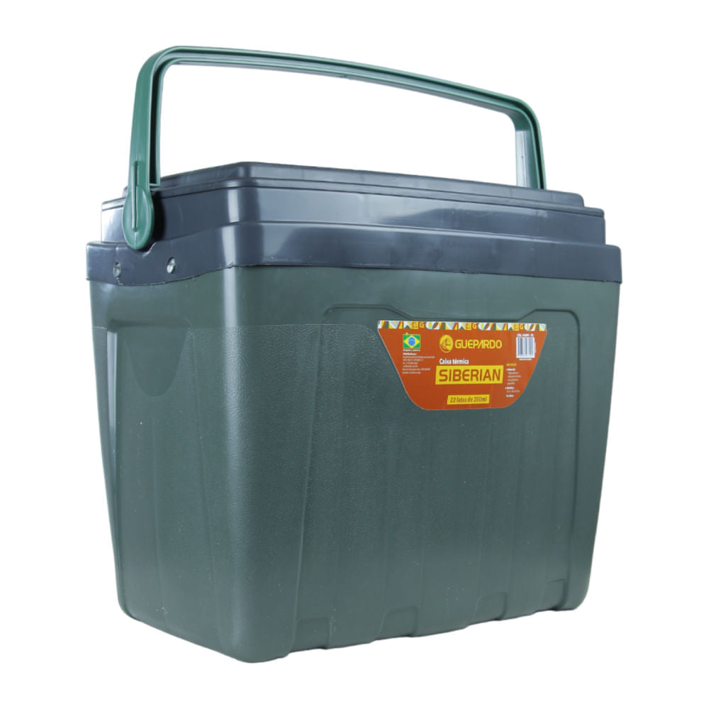 Caixa Térmica Cooler Siberian 16 Litros Guepardo Capacidade de 22 Latas