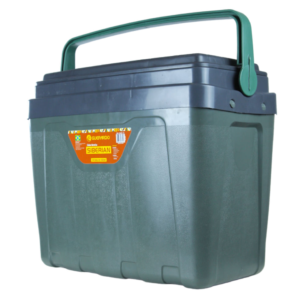 ゆずくん購入 XXL Caixa Térmica Cooler Siberian 25 Litros Guepardo Capacidade de 34