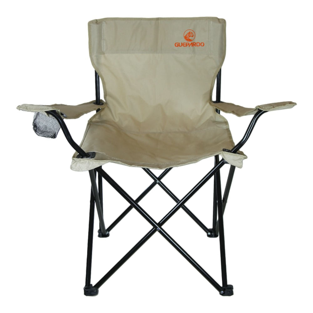 Cadeira Dobrável com Porta-Copo Relax Guepardo