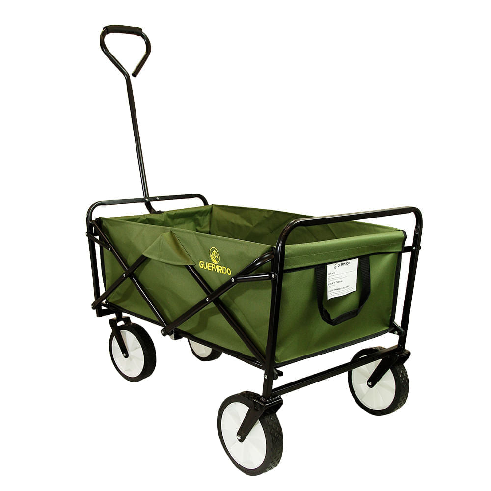 Carrinho de Transporte Dobrável 80Kg Roller Guepardo