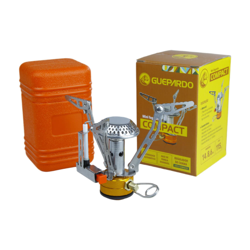 Mini Fogareiro Portátil Guepardo Compacto
