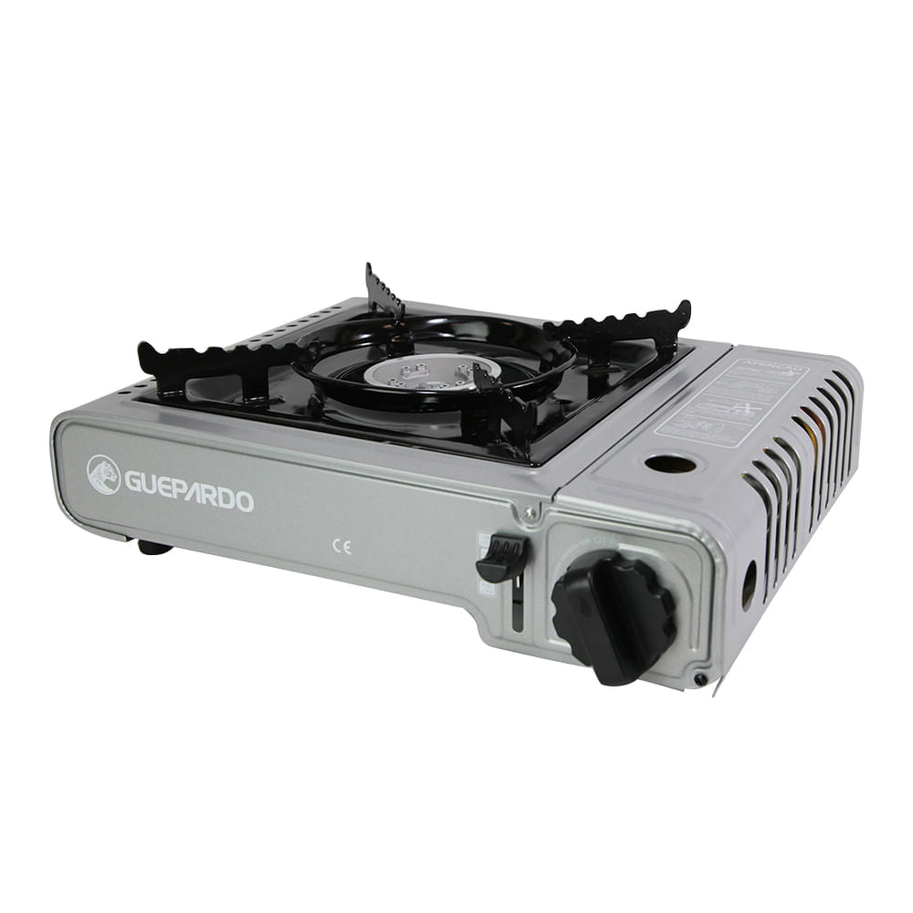 Fogareiro Horizontal New Duppio Guepardo Aço Esmaltado com Maleta