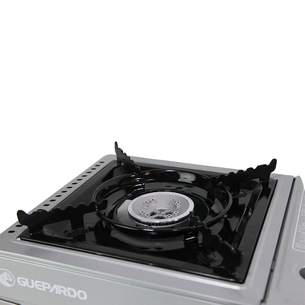 Fogareiro Horizontal New Duppio Guepardo Aço Esmaltado com Maleta