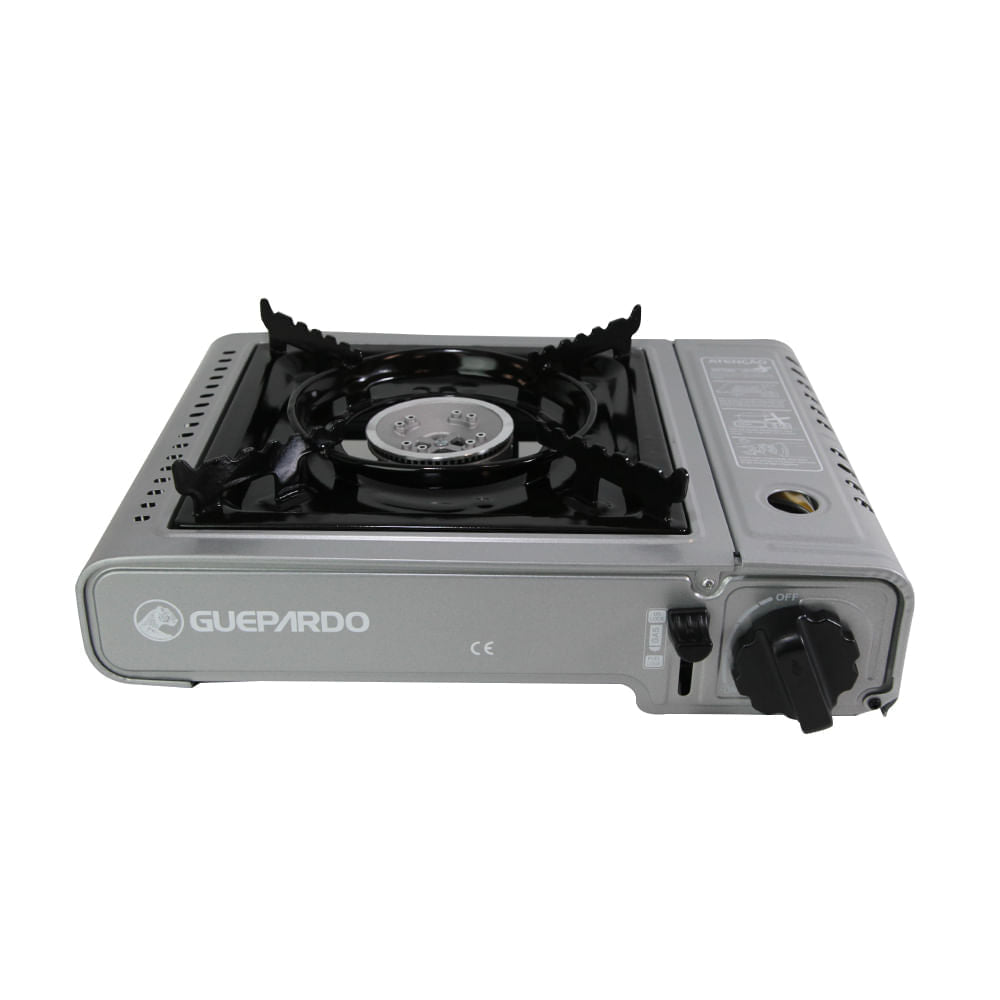 Fogareiro Horizontal New Duppio Guepardo Aço Esmaltado com Maleta