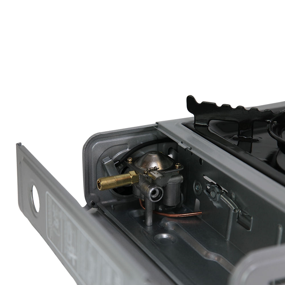 Fogareiro Horizontal New Duppio Guepardo Aço Esmaltado com Maleta