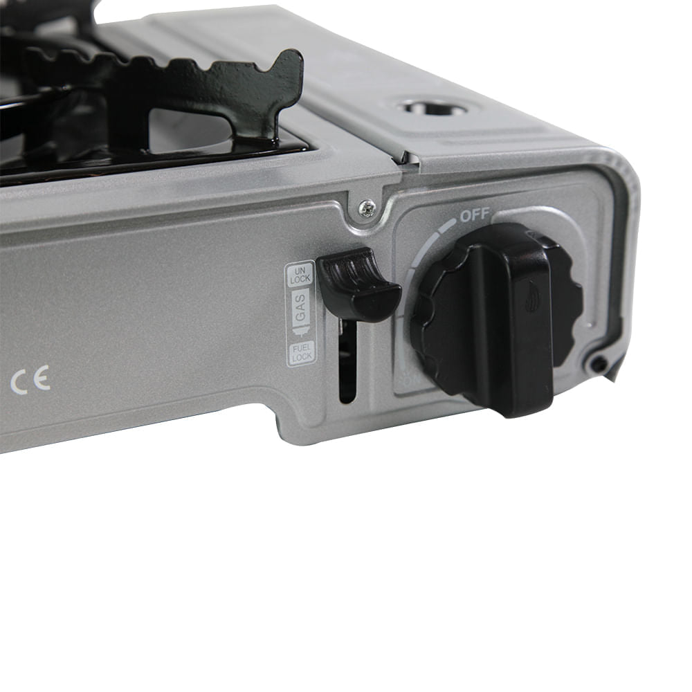 Fogareiro Horizontal New Duppio Guepardo Aço Esmaltado com Maleta