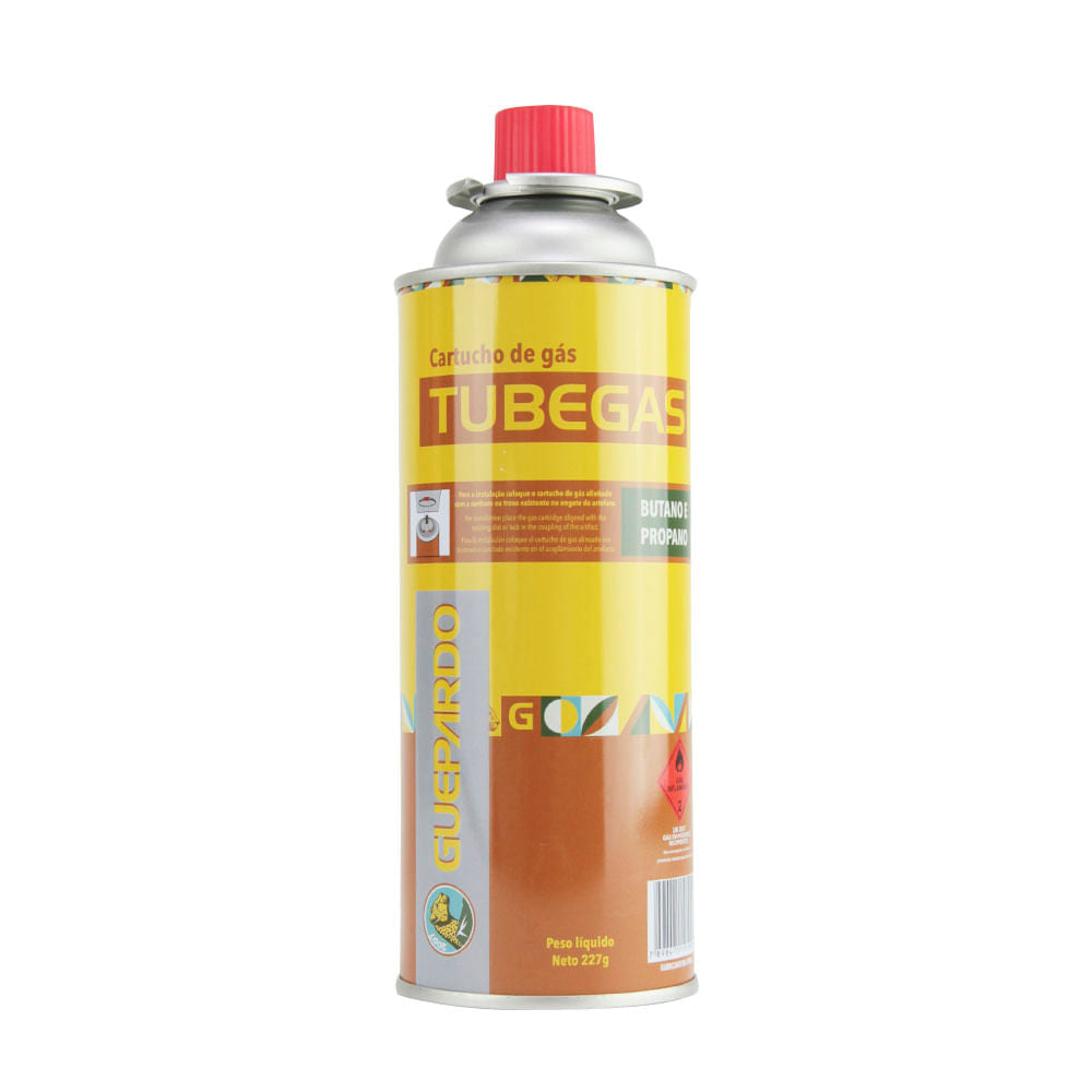 Cartucho Tube Gás Kit com 28 Unidades para Fogareiro e Maçarico Guepardo