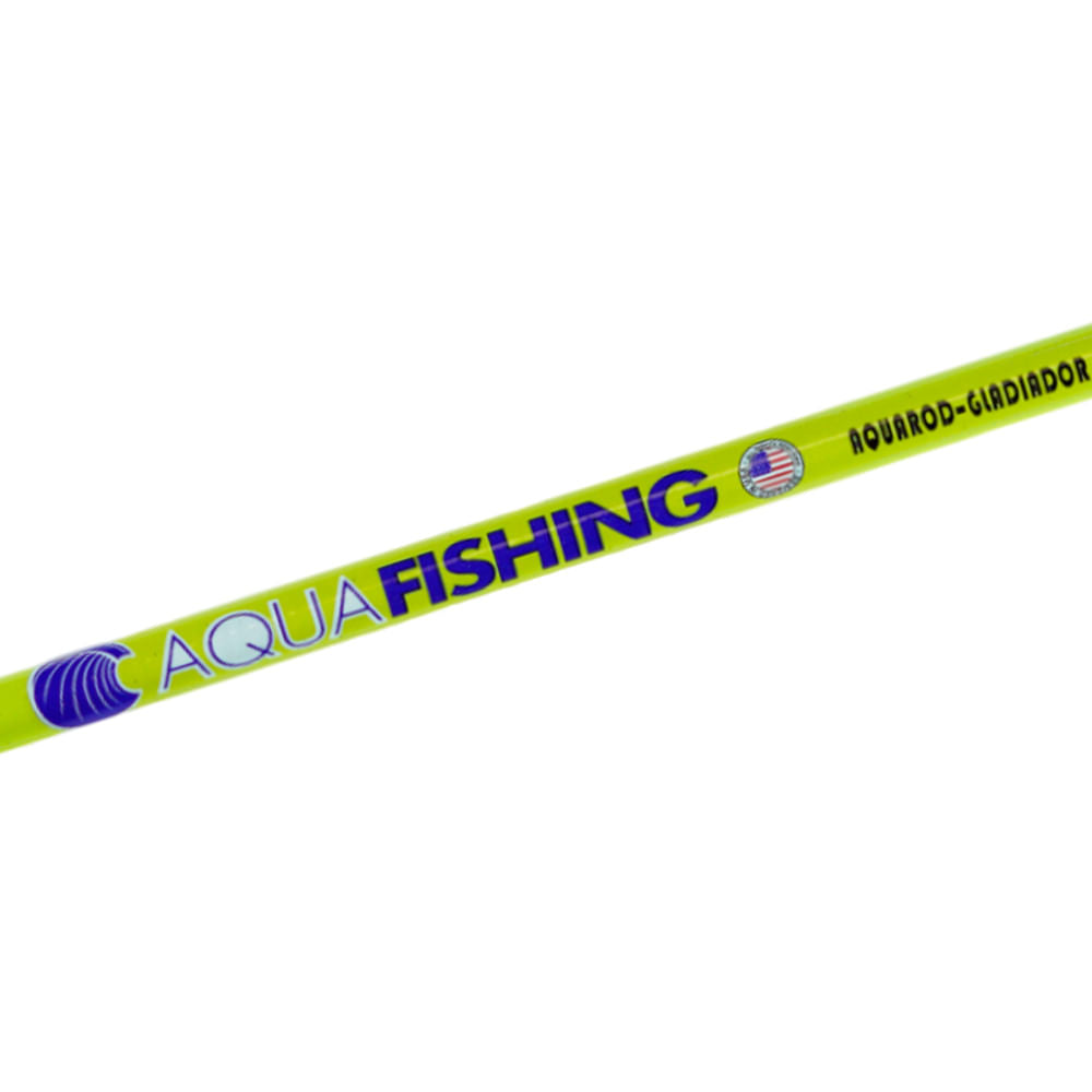 Vara para Molinete Gladiador S5561 Fibra de Vidro 5-15 lbs Aquafishing