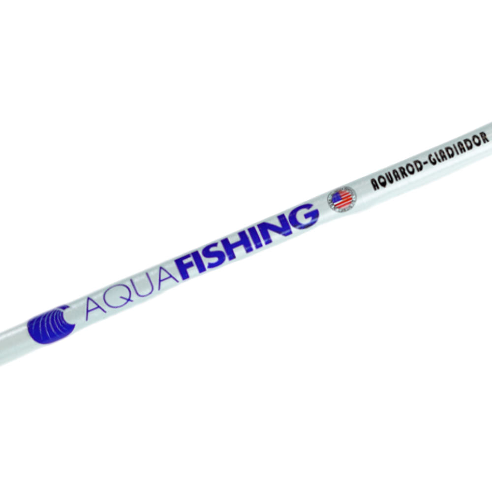 Vara para Carretilha Gladiador C601 Fibra de Vidro 6-12 lbs Aquafishing