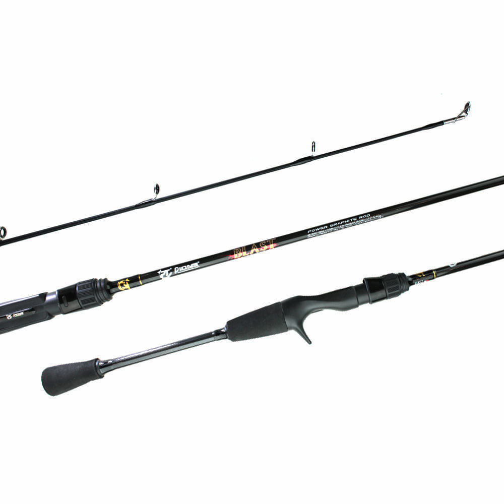 Vara de pesca Blast BCM 5’6”- 562 6-12Lb carretilha Pioneer Tackle