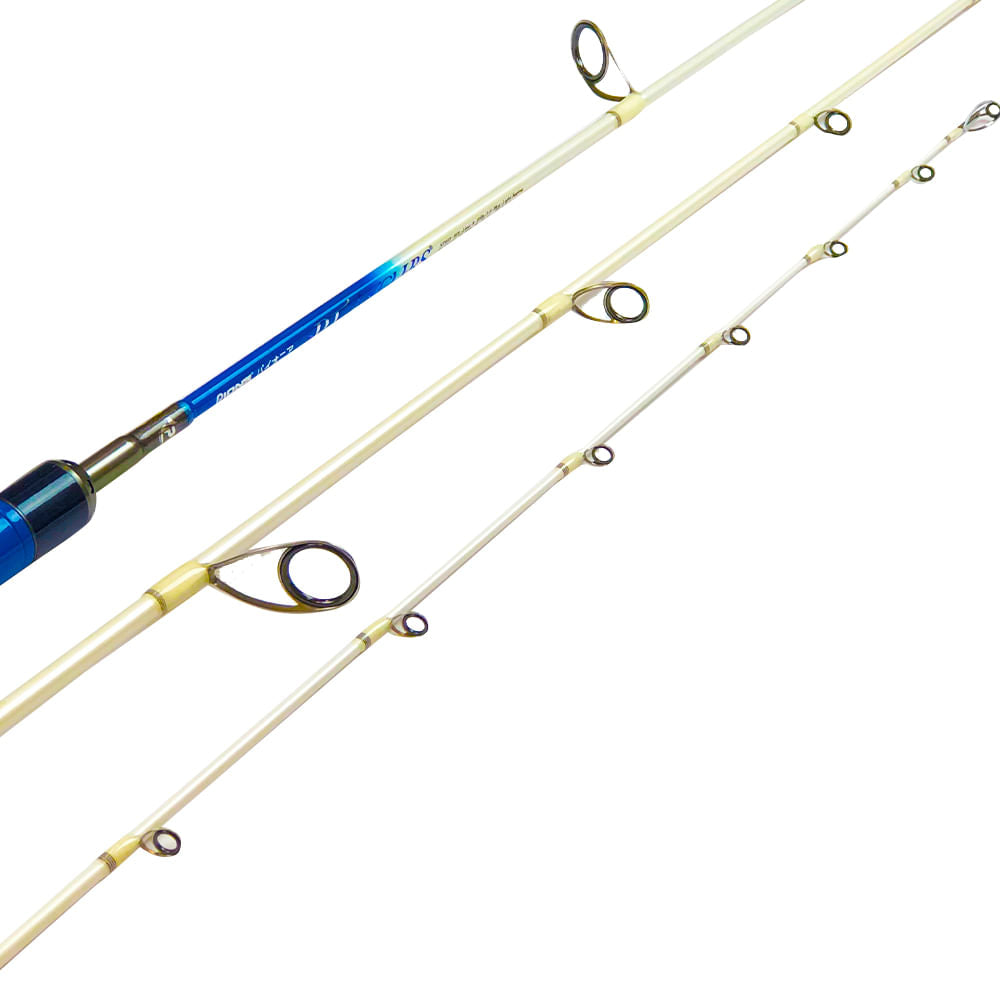 Vara para pesca oceânica Pioneer SP Anglers JIG Grasp 6’0” passadores SRing siliconado de ação leve