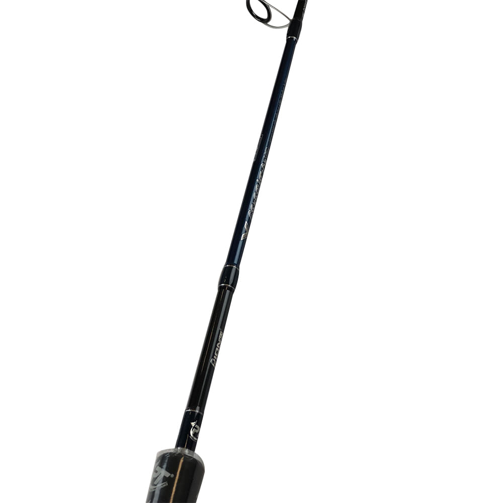 Vara para pesca oceânica Pioneer X Generation XE blank Power Graphite ação média 2 partes 7'0''