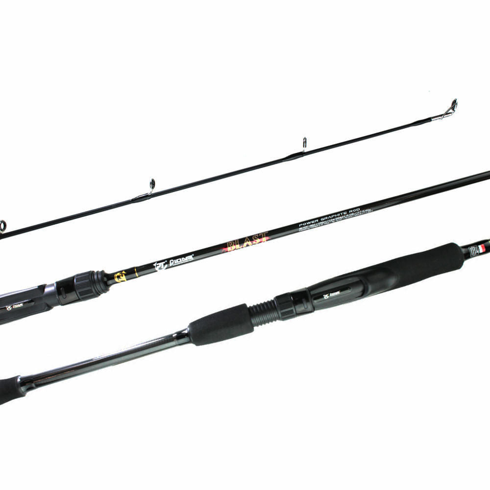 Vara de pesca Blast SPMH 6’0”- 602 10-20Lb molinete Pioneer Tackle