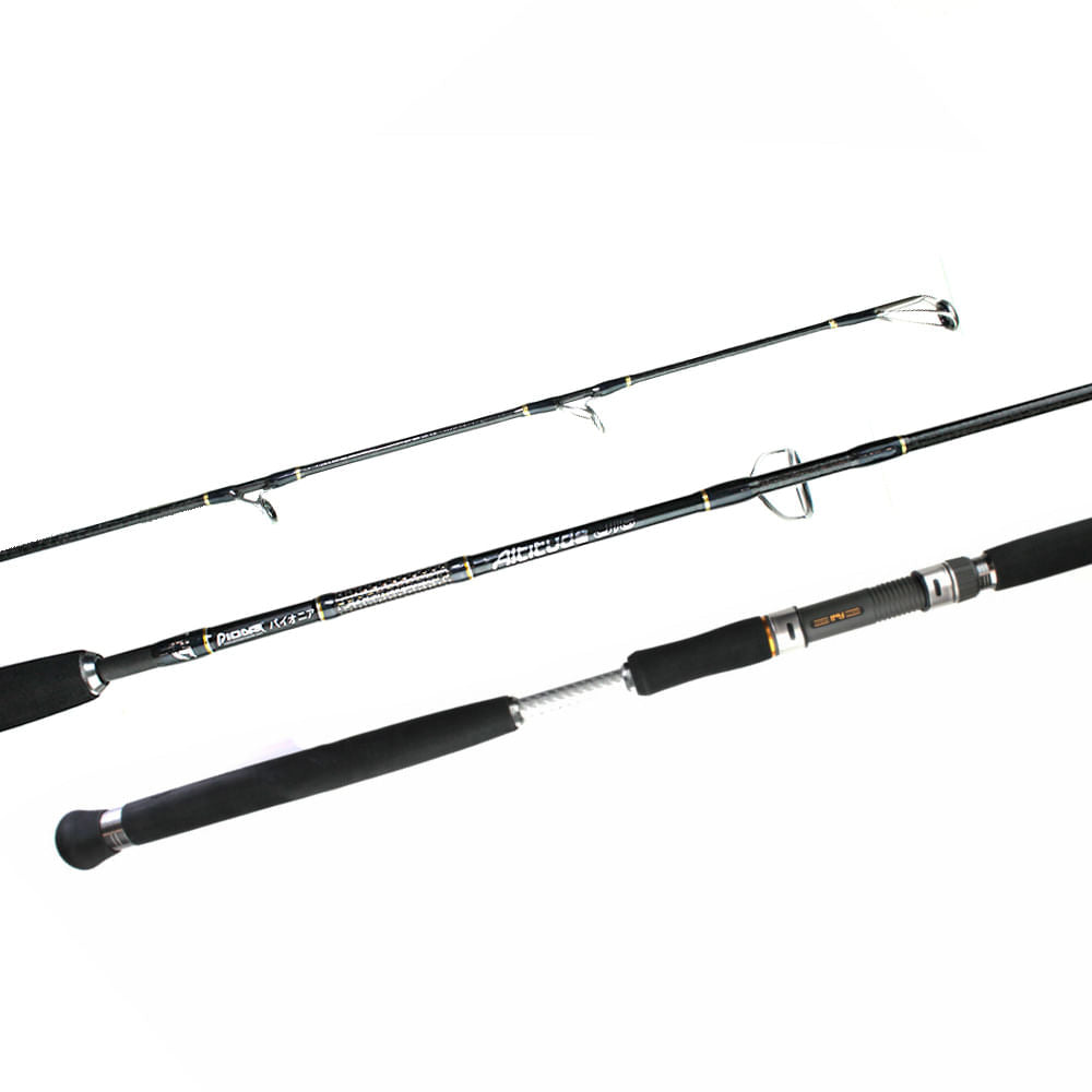 Vara para molinete Pioneer Altitude Jig SP581 30-50 LB, 1 parte