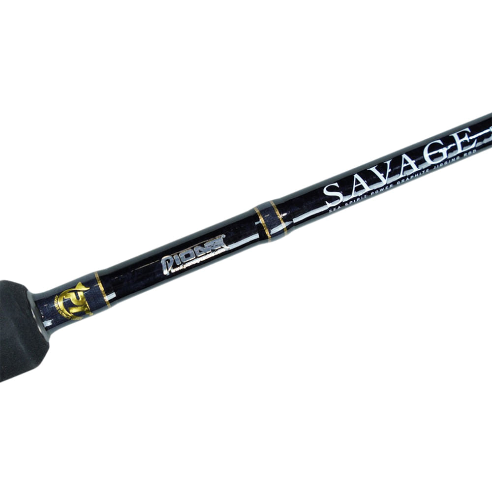 VARA DE PESCA SAVAGE, Molinete 40-60 lbs