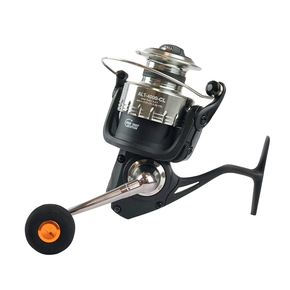 Molinete Pioneer Altitude Classic 8000 desenvolvido para pesca oceânica