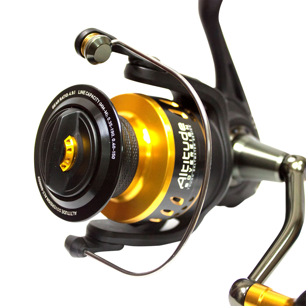 Molinete Pioneer Sovereign 5000 desenvolvido para pesca oceânica