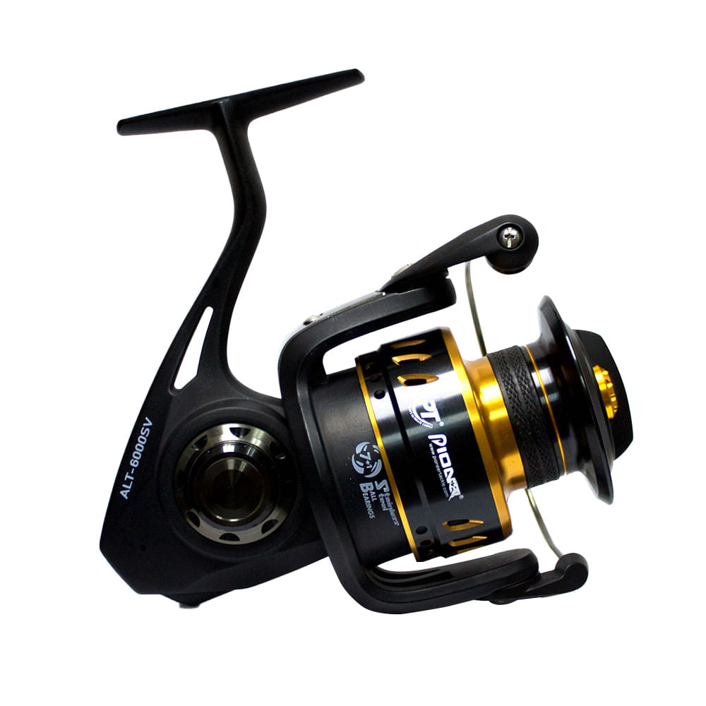 Molinete Pioneer Sovereign 5000 desenvolvido para pesca oceânica