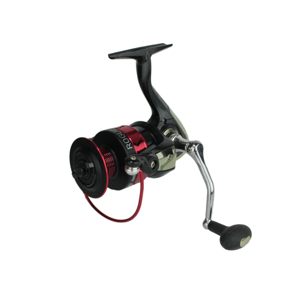 Molinete ambidestro Rogue RG-500 de 4 rolamentos Pioneer Tackle