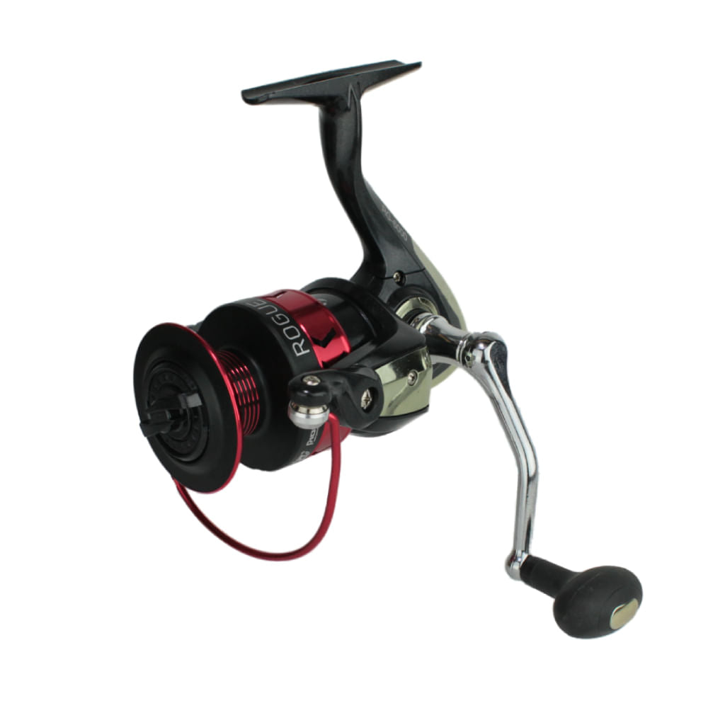 Molinete ambidestro Rogue RG-2000 de 4 rolamentos Pioneer Tackle