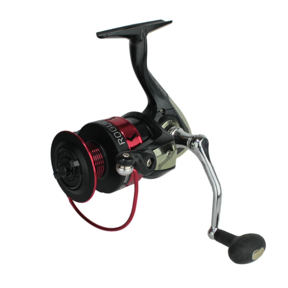 Molinete ambidestro Rogue RG-4000 de 4 rolamentos Pioneer Tackle