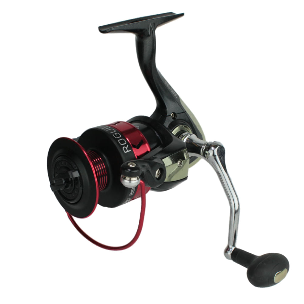 Molinete ambidestro Rogue RG-6000 de 4 rolamentos Pioneer Tackle