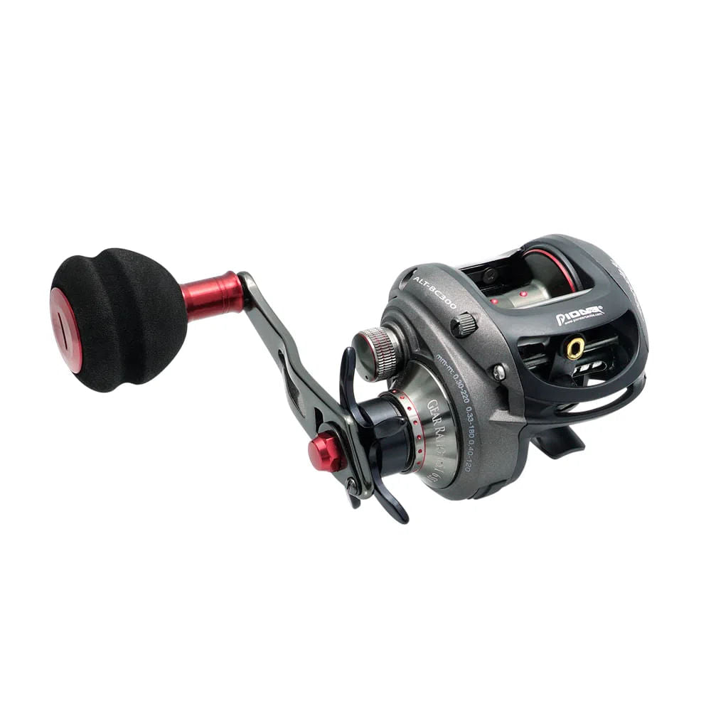 Carretilha Pioneer Altitude BC Direita desenvolvida para pesca oceânica