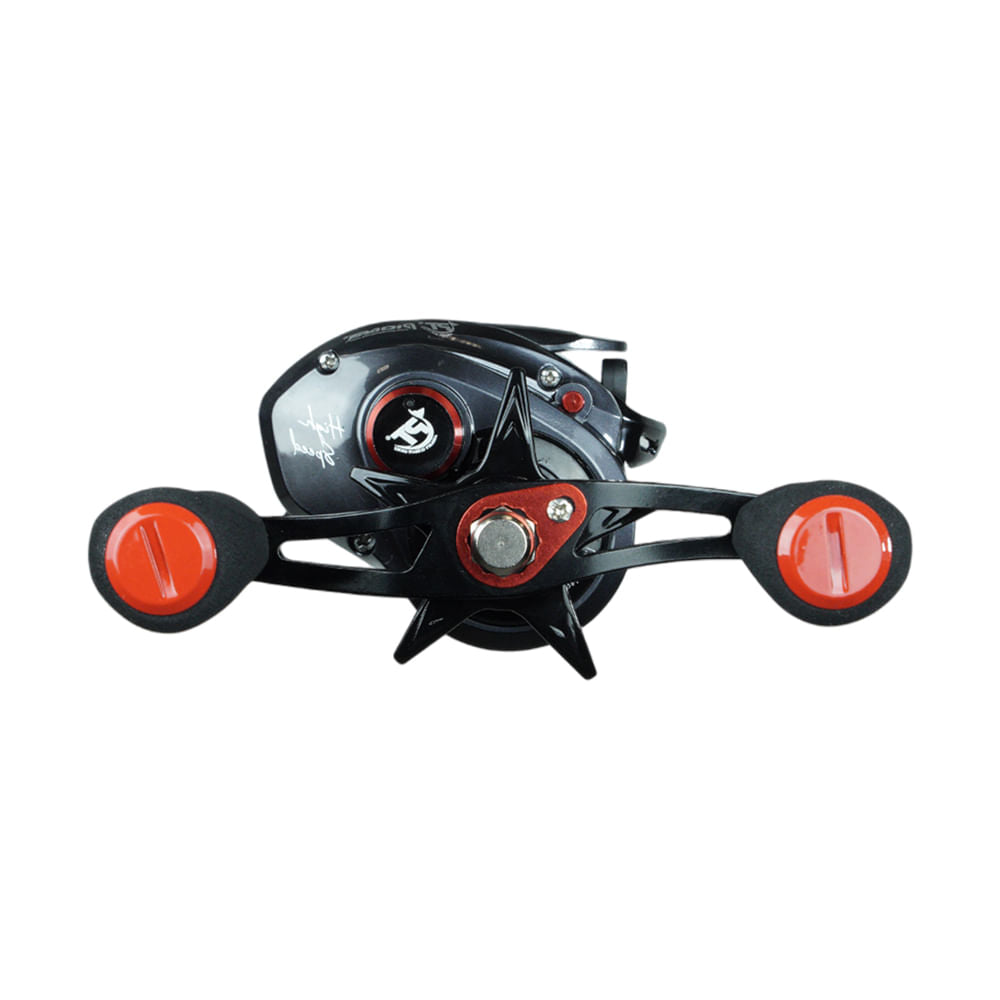 Carretilha Crossfire XH BC Reel de Direita, em Nylon e Alumínio 215g Preto Pioneer