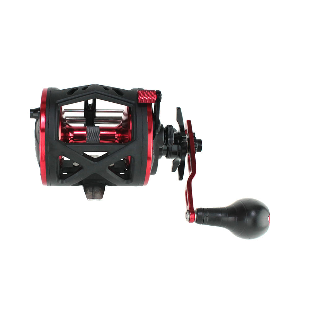 Carretilha direita 3+1 rolamentos e drag de 12kg Hervester da Pioneer Tackle
